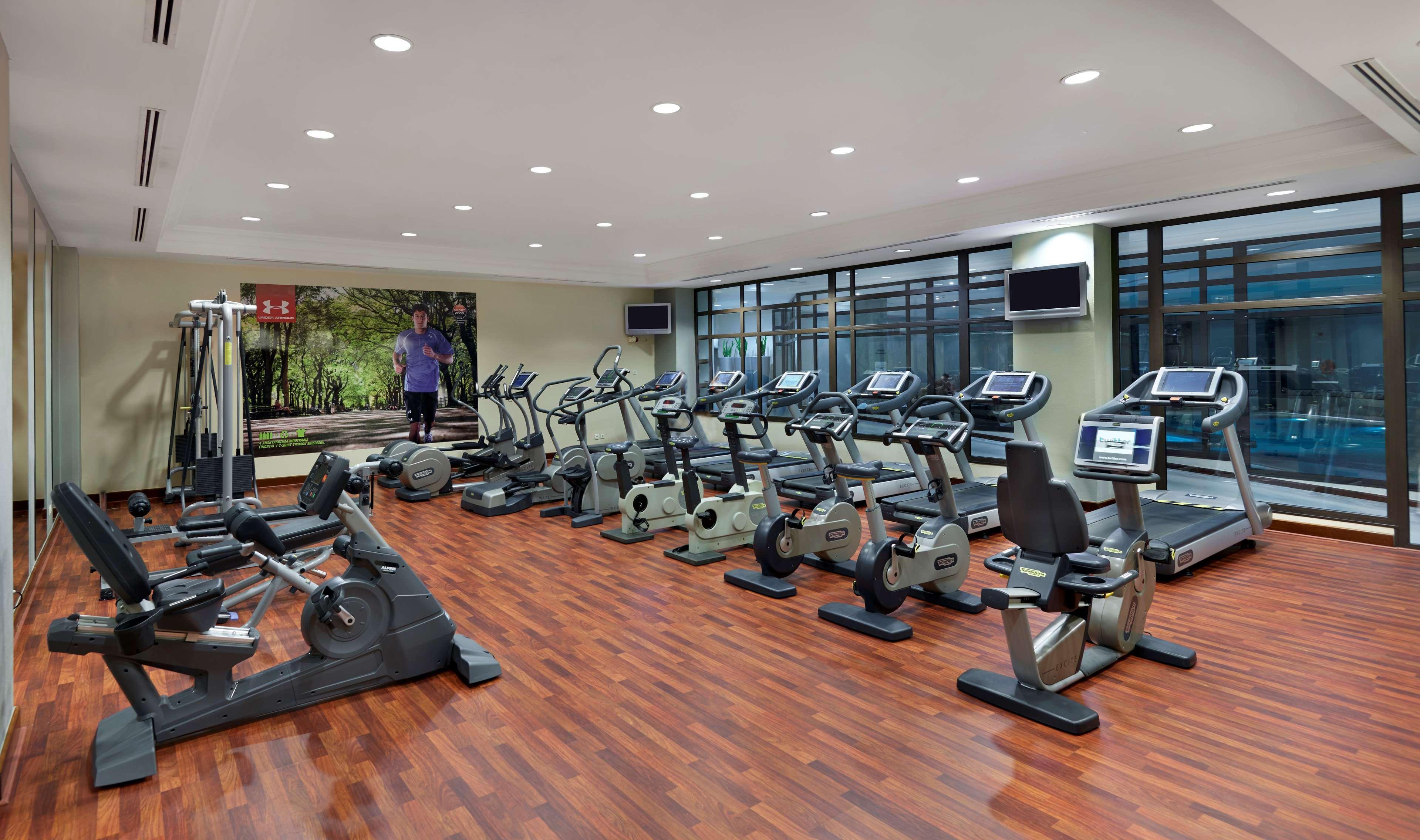 Hyatt Regency Thessaloniki Hotel Eksteriør billede The gym at the InterContinental