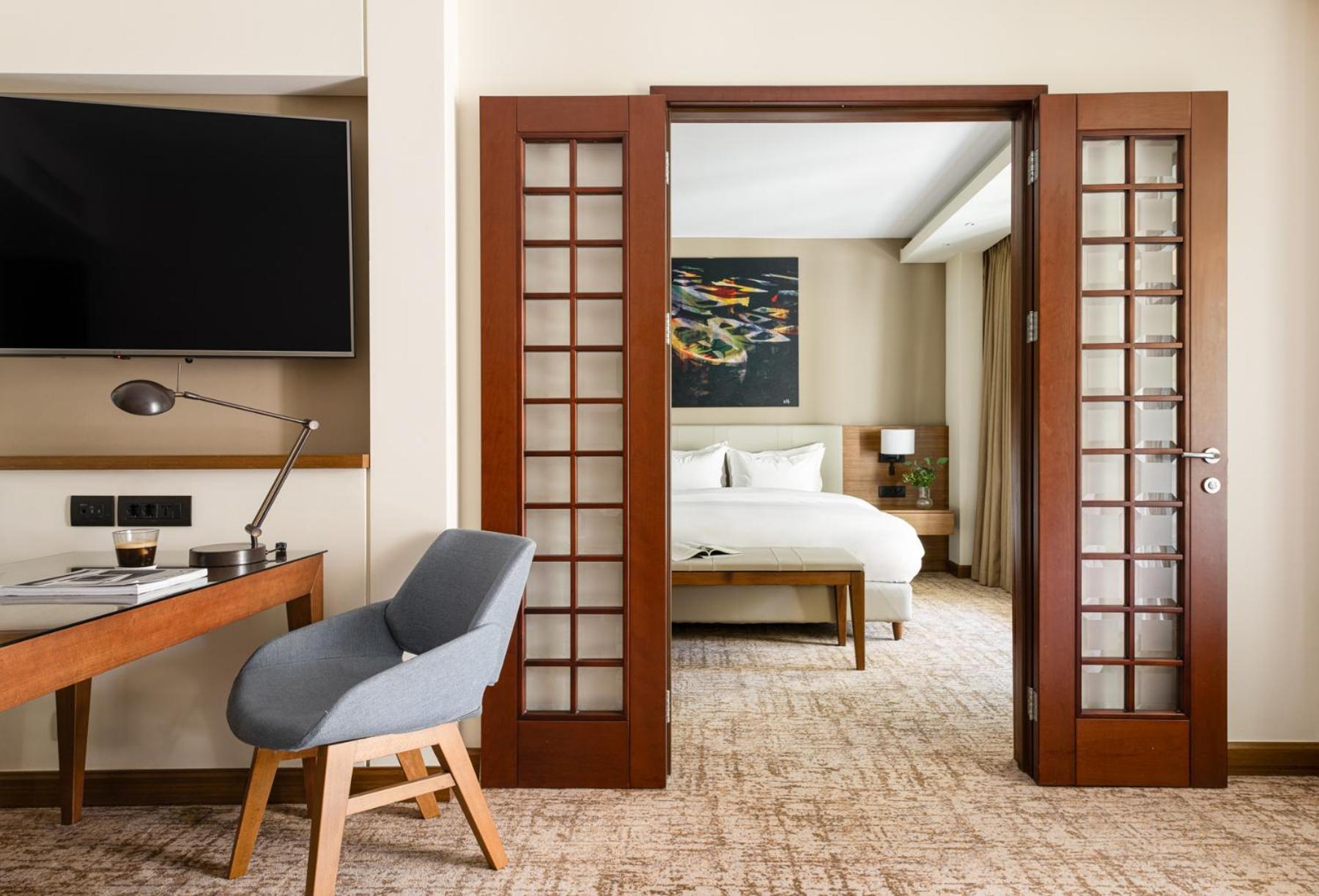 Hyatt Regency Thessaloniki Hotel Eksteriør billede A suite at the hotel